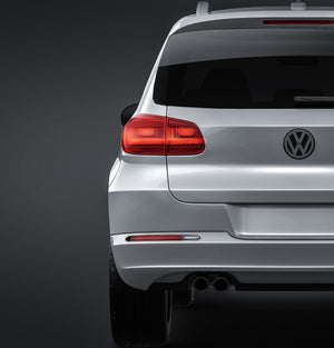 Volkswagen Tiguan 2012 glossy finish - all sides Car Mockup Template.psd