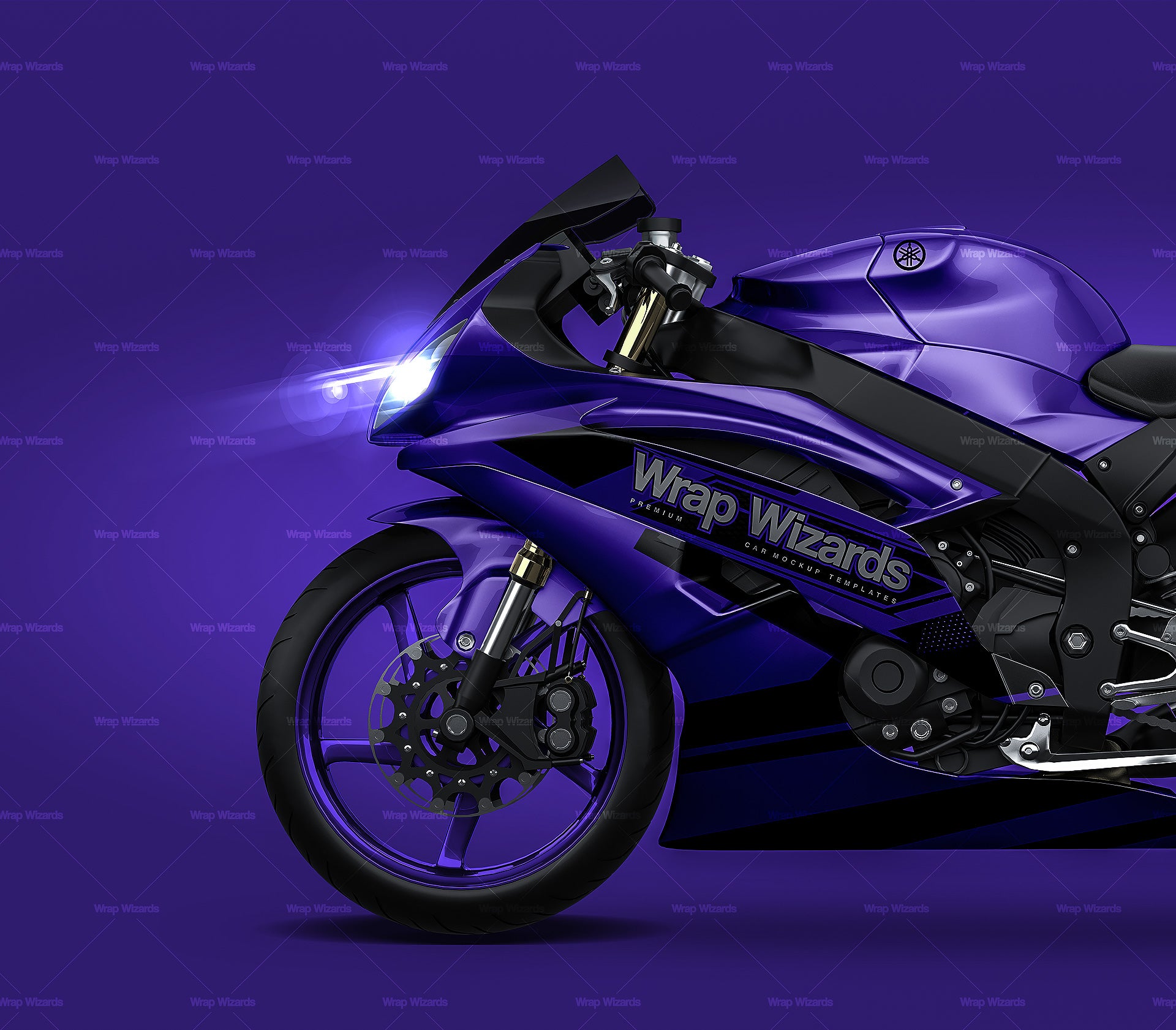 Yamaha R6 Purple