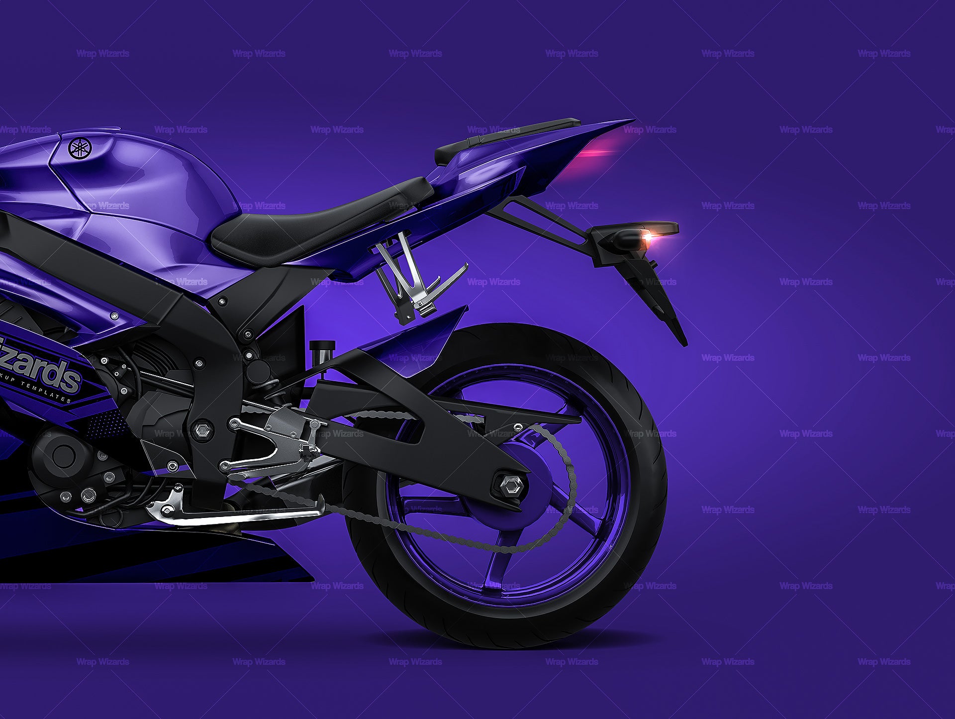 Yamaha R6 Purple