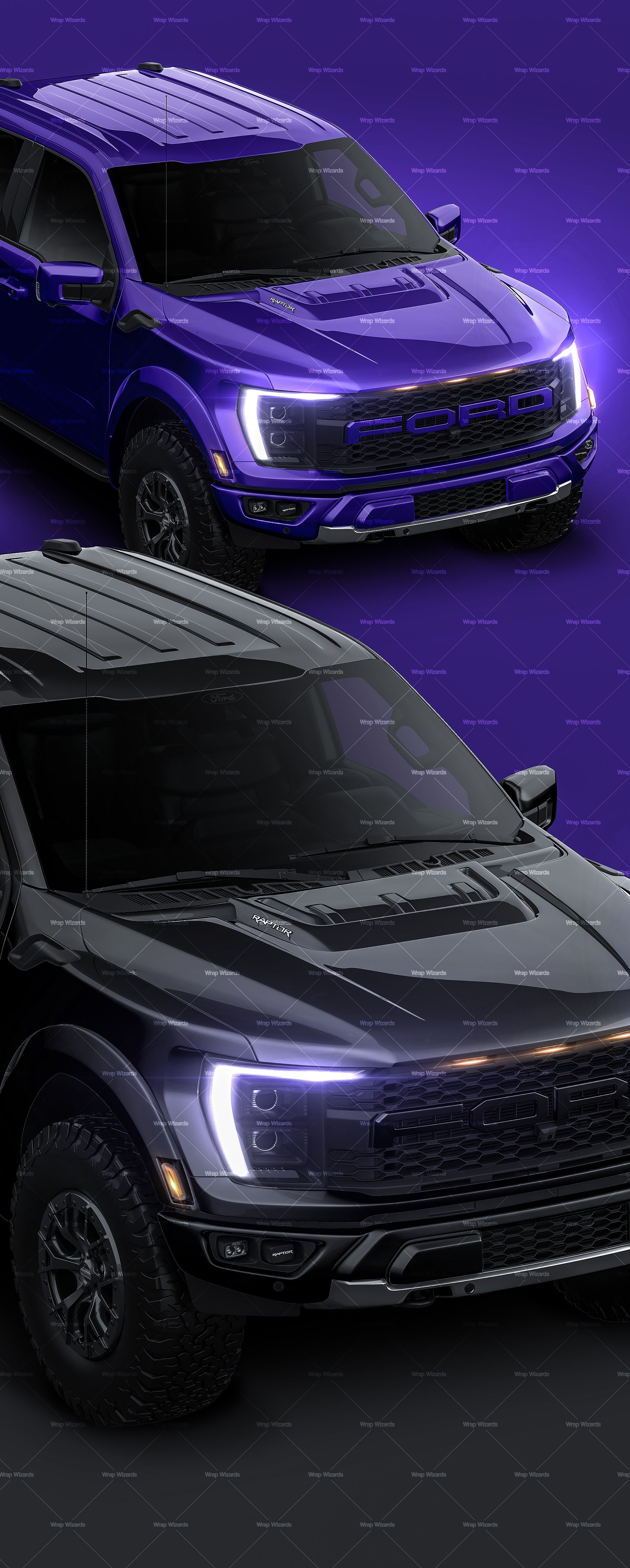 Ford Raptor Purple