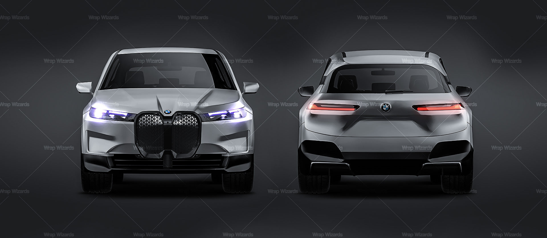 BMW iX - Car Mockup