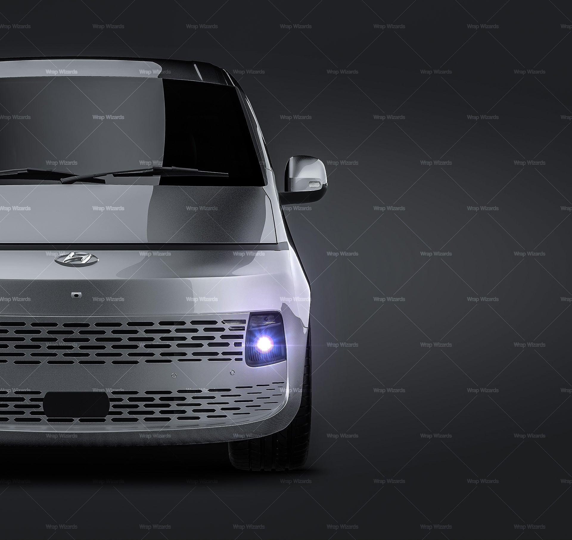 2022 Hyundai Staria Load 100% Vector template now available at  www.pxlsrs.com #hyundai #staria #hyundaistaria #van #template #vehiclewrap…