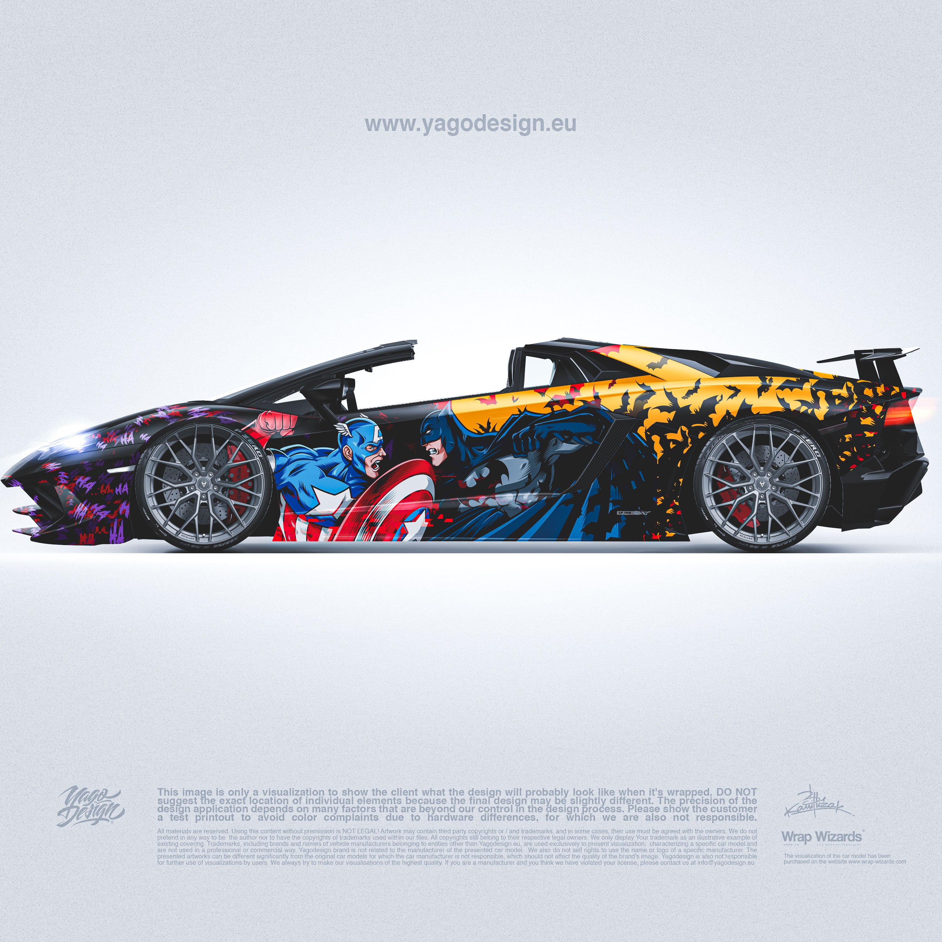 Design - DC vs Marvel - READY TO PRINT FILES