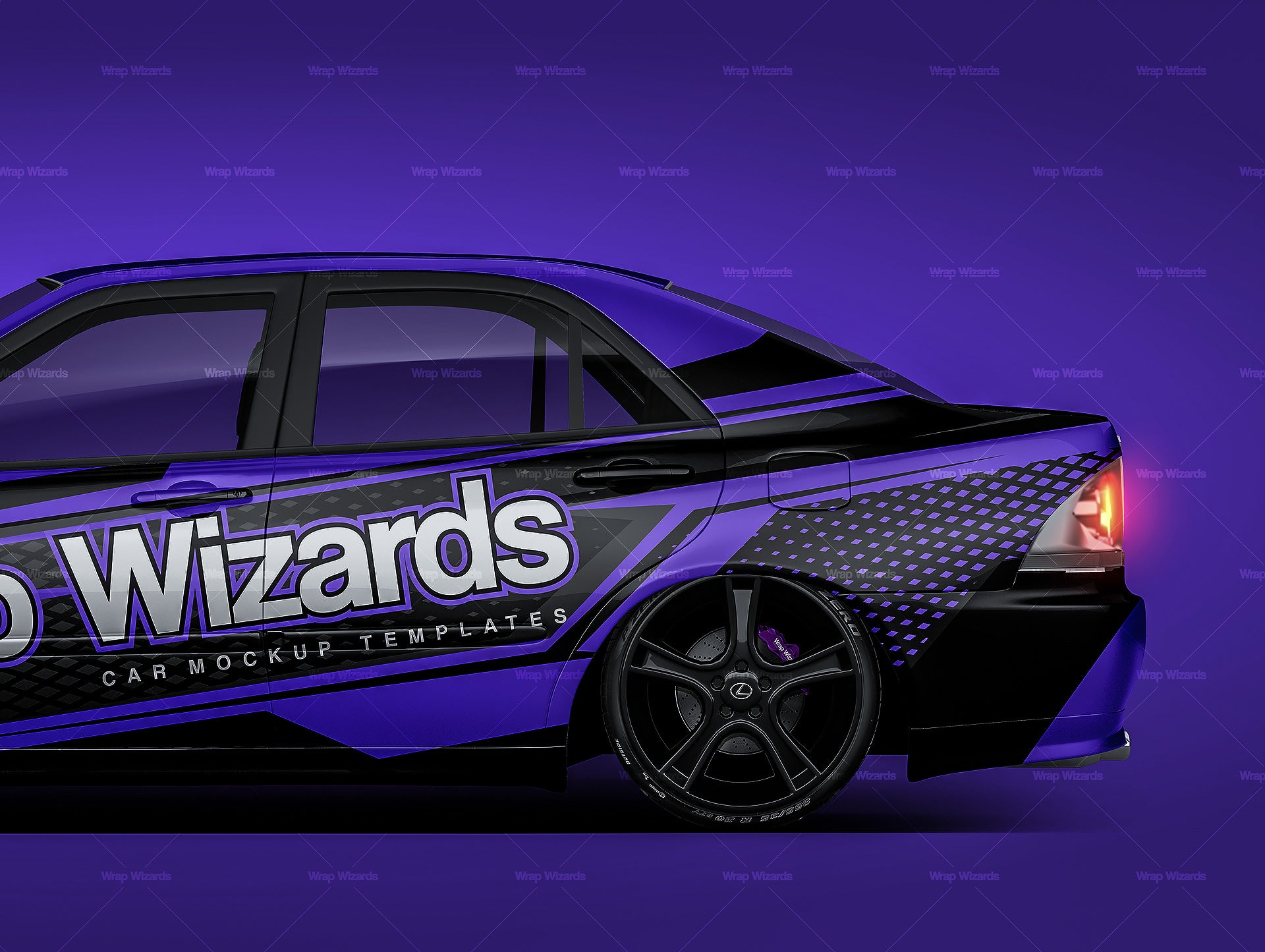 Lexus IS200 - Car Mockup