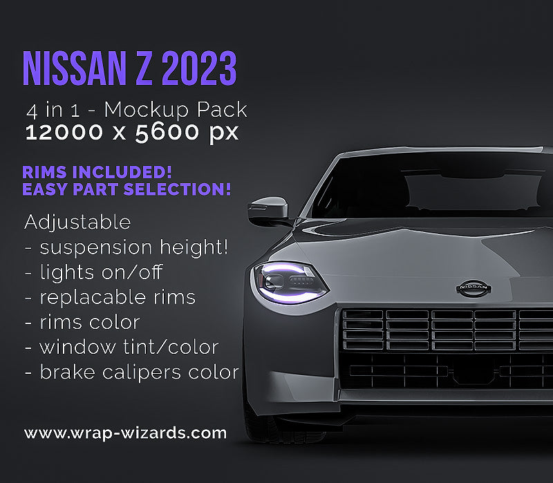 Nissan Z 2023 - Car Mockup