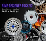 Rims Designers Pack v2 155 Rims!