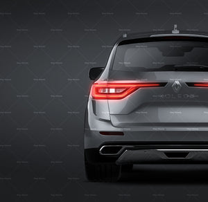 Renault Koleos 2022 glossy finish - all sides Car Mockup Template.psd