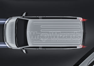 VW Transporter glossy finish - all sides Car Mockup Template.psd
