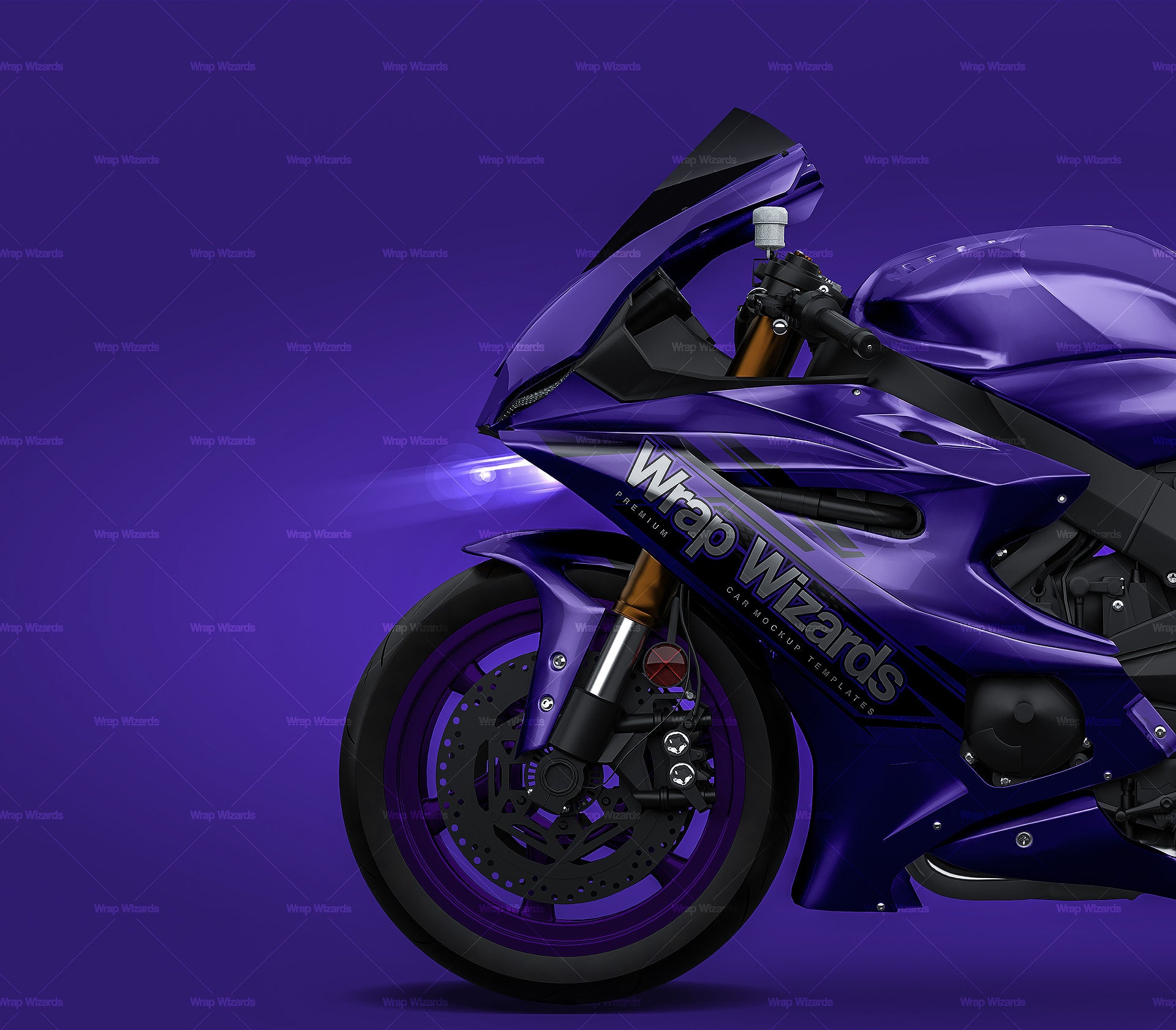Yamaha R6 Purple